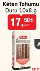 DURU KETEN TOHUMU 10X8 G